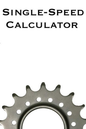 Image 0 for Single Speed Calculator