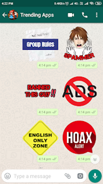 Imagen 3 para Group Management Stickers…
