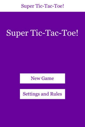 Image 0 for Super TTT!