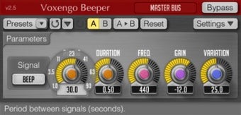 Image 0 for Voxengo Beeper (32 bit)