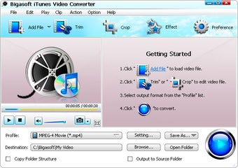 Image 0 for Bigasoft iTunes Video Con…