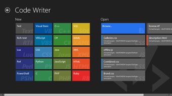 Imagen 0 para Code Writer for Windows 8