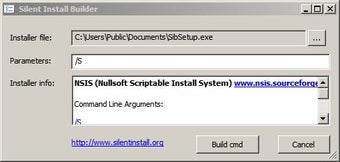 Image 0 for Silent Install Builder