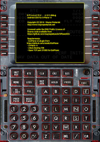 Imagen 0 para XPlaneCDU