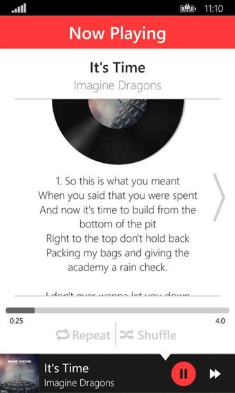 Image 1 for GoMusic for Windows 10