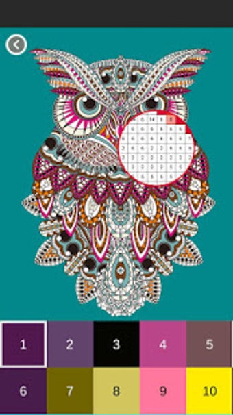 Image 1 for Coloring by numbers games…