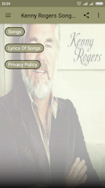 Imagen 1 para Kenny Rogers Songs & Lyri…