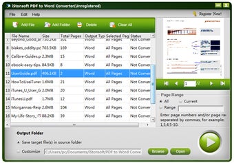 Image 0 for iStonsoft PDF to Word Con…