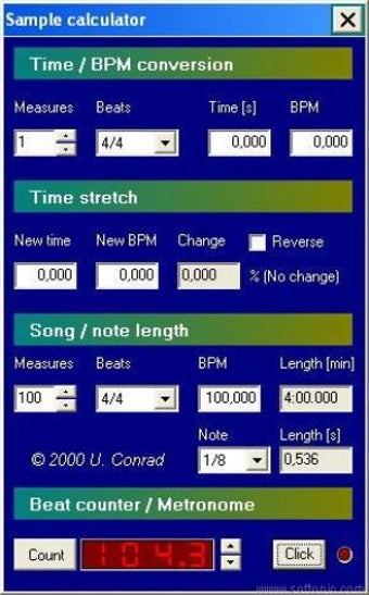 Image 0 for SampleCalc