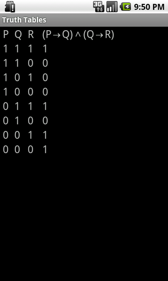 Image 3 for Truth Tables