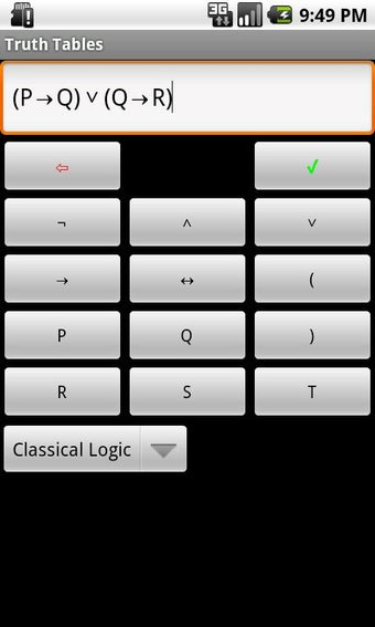Image 1 for Truth Tables
