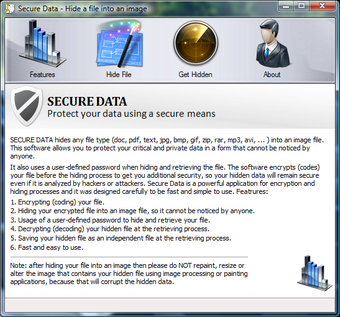 Imagen 2 para Secure Data - Hide a File…