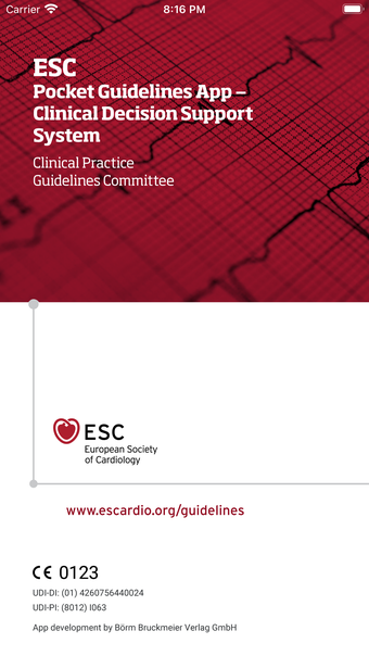 Image 0 for ESC Pocket Guidelines