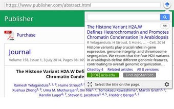 Imagen 0 para Google Scholar Button for…