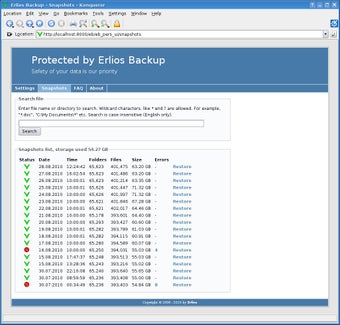 Image 0 for Erlios Backup