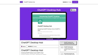 Imagen 0 para ChatGPT Desktop Hub