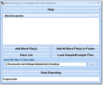Image 0 for MS Word Export To Multipl…