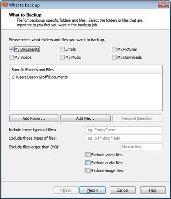 Image 0 for FileFort File Backup Soft…