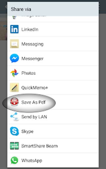Image 2 for Save As PDF