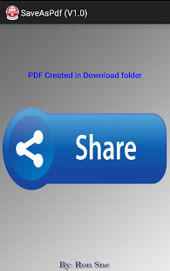 Image 0 for Save As PDF