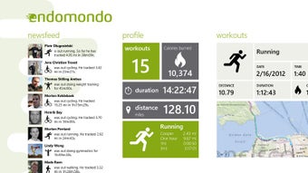 Image 0 for Endomondo for Windows 8
