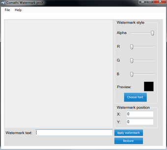 Imagen 0 para Comathi Watermark proX