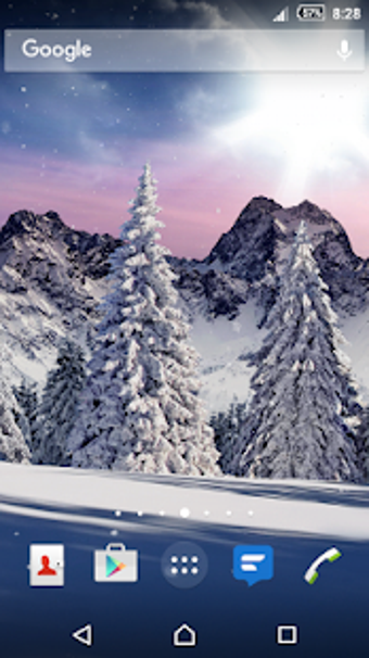 Image 1 for Christmas Snowfall Live W…