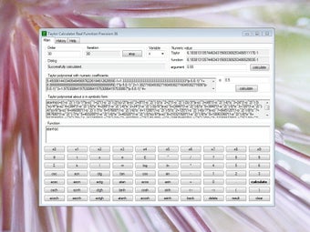 Image 0 for Taylor Calculator Real 36