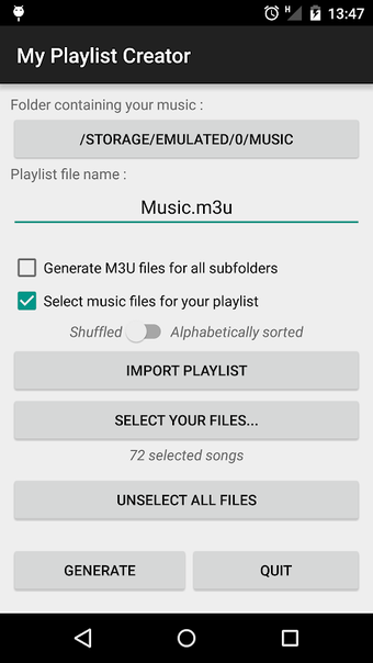 Image 0 for My Music Playlist Creator