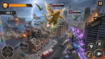 Image 0 for Flying Kaiju City Smash