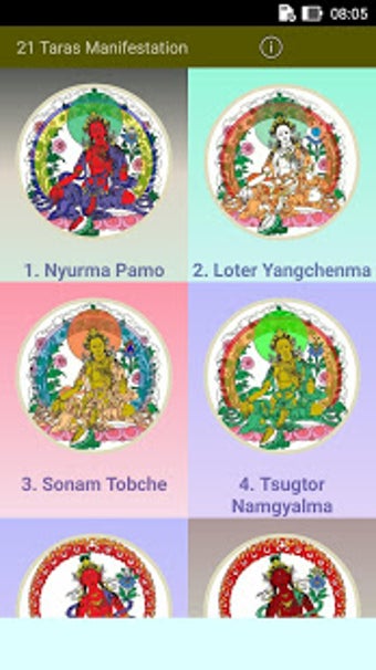 Image 2 for 21 Tara Manifestations