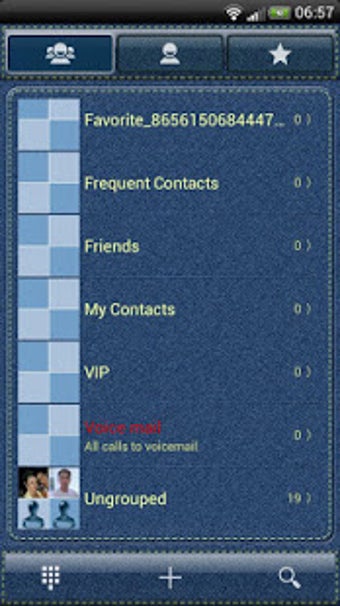 Image 3 for exDialer Denim Theme