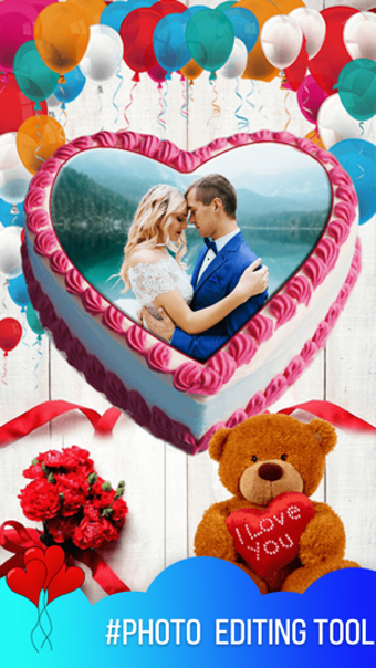 Image 3 for Anniversary Cake Photo Fr…