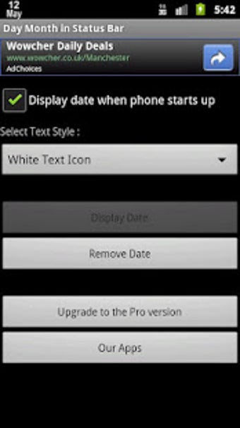 Image 1 for Calendar Status Bar