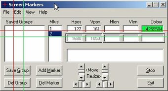 Image 0 for Screen Markers