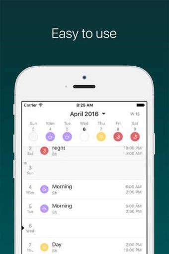 Image 0 for Erna: Shift Calendar, Wor…