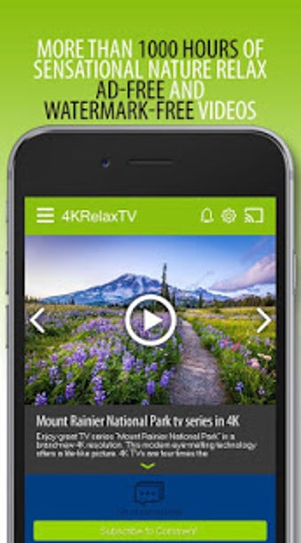 Imagen 3 para 4K Nature Relax TV