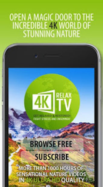 Imagen 2 para 4K Nature Relax TV