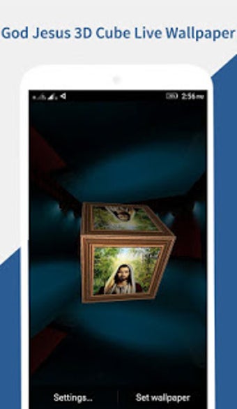 Image 3 for Jesus 3D Cube Live Wallpa…