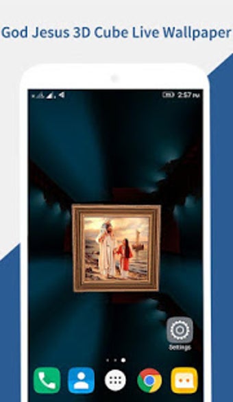 Image 1 for Jesus 3D Cube Live Wallpa…