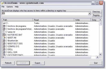 Image 0 for Sysinternals AccessEnum