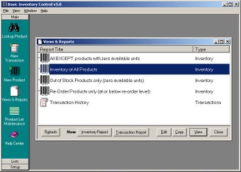 Imagen 0 para Basic Inventory Control
