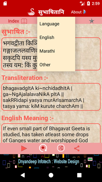 Imagen 3 para Online Sanskrit Subhashit…