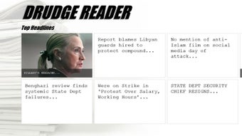 Image 0 for Drudge Reader for Windows…
