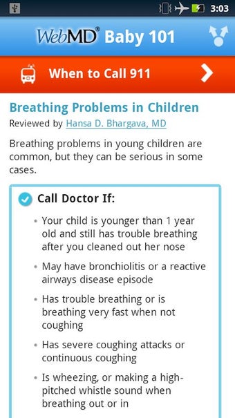 Image 0 for WebMD Baby
