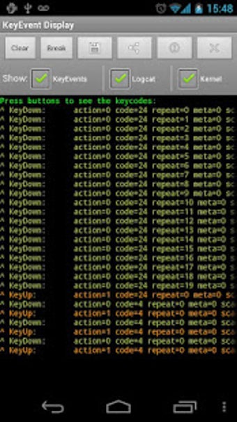 Imagen 0 para KeyEvent Display