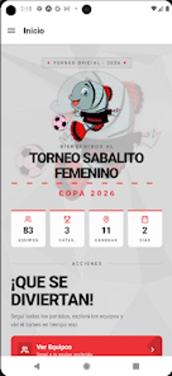 Imagen 0 para Torneo Sabalito Femenino