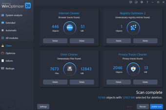 Image 0 for Ashampoo WinOptimizer 28