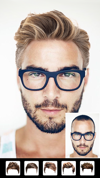 Imagen 1 para Beard Photo Editor - Hair…