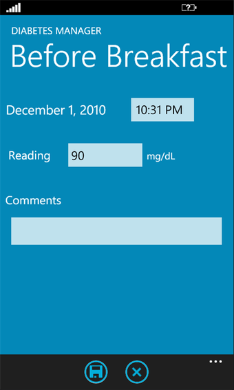 Image 0 for Diabetes Manager for Wind…